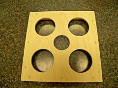 Top Beehive Feeder, Easy to Use and Convenient, 4 Jar Capacity New Handmade USA