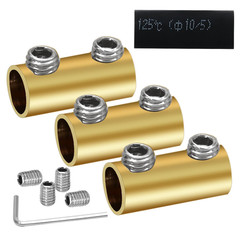 10Pcs 80A Wire Connector Kit, 6AWG Screw Quick Wire Connectors Terminal with Hea