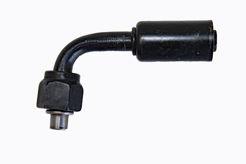 Reduced Beadlock AC Fitting Steel #6 Fem 90 Step to #8 Hose 35-R1325-STL