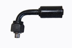 Reduced Beadlock AC Fitting Steel #6 Fem 90 Step to #8 Hose 35-R1325-STL