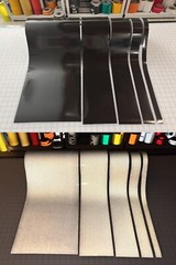 Black Reflective Tape 3M 680 Type 1 Scotchlite ELG Reflect White 1″ 2″ 4″ 6″ 12″