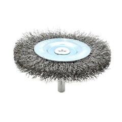 3 Inch Wire Wheel Brush 1/4 Inch Shank – Fine Crimped Wire 4500 RPM – S1863
