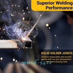20″Flux Core Aluminum Rods Low Temperature Welding Rods Easy Fast Welding Sticks