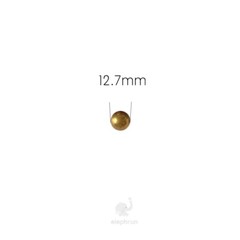 1/2” (12.7mm) 200pcs Brass (H62) Solid Balls Loose Bearing Ball High Precision