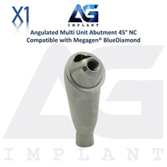 Angled 45° Multi Unit Prosthetic NC Megagen® BlueDiamond Compatible Ø4.8mm