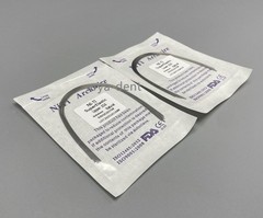 Dental Orthodontic Arch Wire Super Elastic NITI Round Rectangular Natural Form