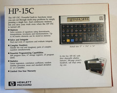 Hewlett Packard HP-15C Vintage Made in Brazil Programmable Scientific Calculator