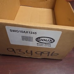 Sioux Tools SWG10AX1245 Right Angle Wheel Grinder with Accessories