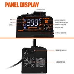 3-in-1 MIG Welder 200Amp Flux MIG/Lift TIG/MMA 110V Heavy Duty Welding Machine