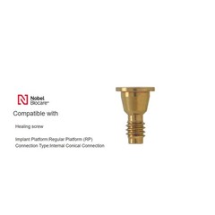 US Dental Healing Cap Closure Cap NOB RP NP Conical NobelActive Implant Abutment