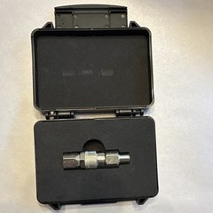Stainless Steel Quick Coupler Socket Only 1/4″ FNPT x 1/4″ MNPT with case.