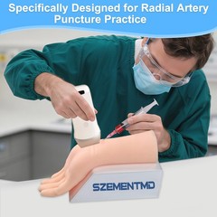 Ultrasound-Guided Radial Artery Cannulation Training Models Medical Simulation