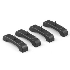 New 4Pcs Rubber 3 Core Radiator Mounting Cushions/Support Pads For 1968-1981 GM