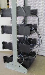 ELTEK 299197 – DC SYS FP2-48/600A – 23″ FLATPACK RACK w/Shelves & 200A BREAKERS