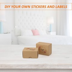 4x3x2 inches Shipping Boxes Set of 50, Brown Corrugated Cardboard Box Literat…