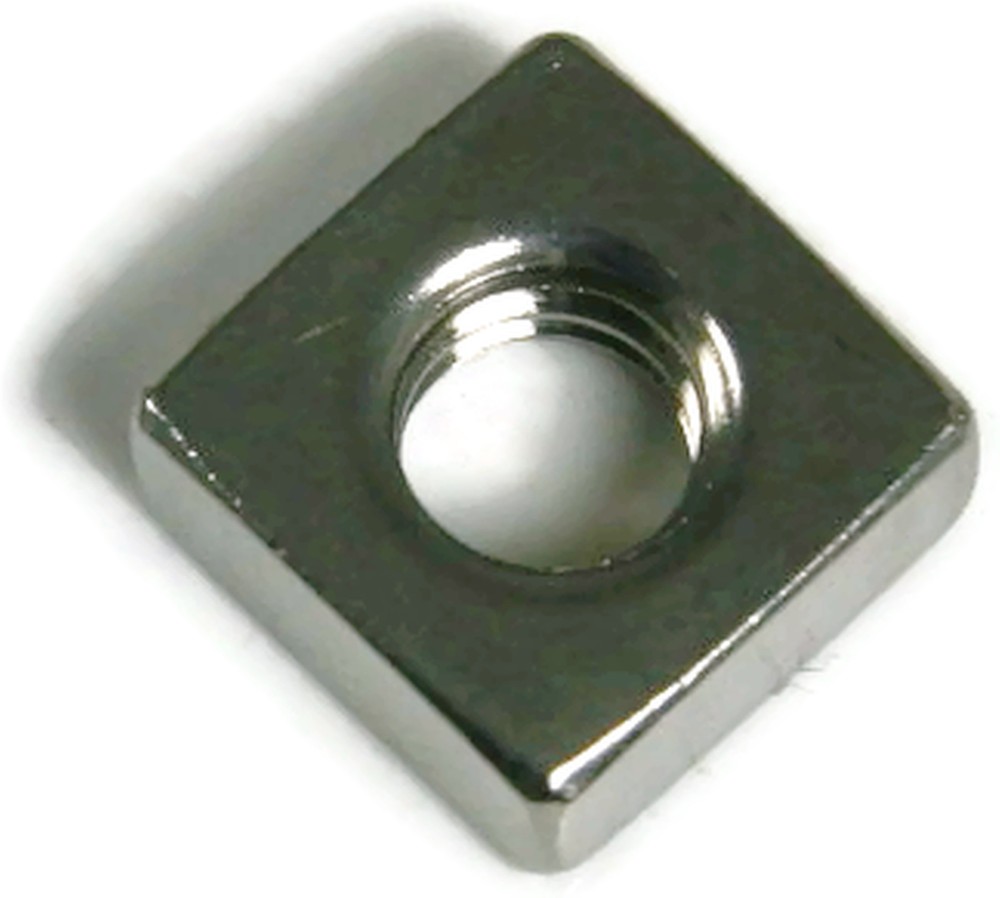 Stainless Steel Square Nuts UNC 3/8-16, Qty 25