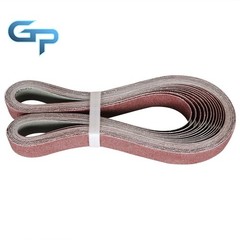 New 1 In x 42 In Sanding Belts 60 80 120 150 240 400 Grits Red Belt Sandpaper