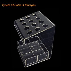 Dental Acrylic Organizer Storage Box Acrylic Composite Syringe Arch Wire Case