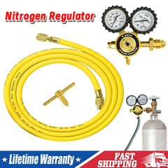Nitrogen Regulator, 0-800 PSI, 0-4000PSI Output Pressure,CGA580 Inlet Connection