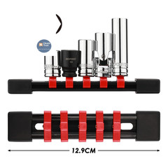 MIXPOWER 5PCS 1/4″ Drive 6 Point Single Size 10mm Socket Set, 1/4″Drive