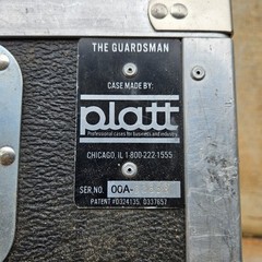 PLATT Guardsman Case — Travel / Freight / Tools — Telescoping Handle & Wheels