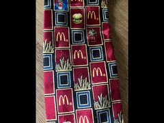 McDonald’s Necktie Gold Blue Red Brown Ascot Tie Scarf, Barco Uniform Accessori