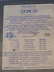 Sebco, 1110, Lighti G Transformer