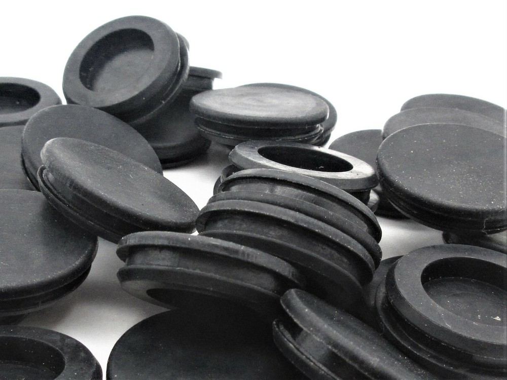 10 Pack Blank Hole Sealing Rubber Grommets Fits 1″ Hole with 1/8″ Groove
