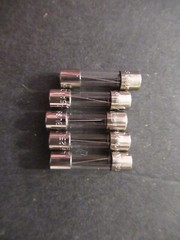 Five (5) Buss GMA-5A GMA 5A BUSSMANN FUSES 5A 125V 5 x 20mm FAST BLOW NEW NOS