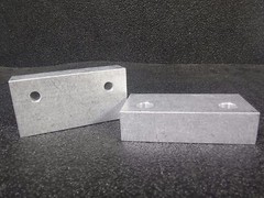 Gibraltar – 6 Inch Wide, Soft Flat, No Step Vise Jaw Aluminum 3 Inch High(ZJ)