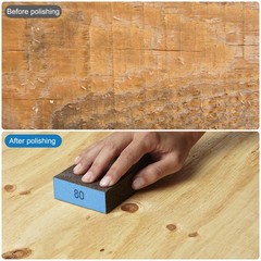 14xSanding Sponge Block Reusable Wet Dry Sanding Pads for Wood Metal Plastic DIY