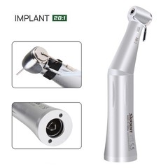 SANDENT 20:1 Push Low Speed Handpiece/LED Contra Angle For Dental Implants