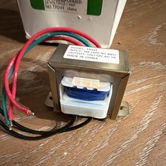 Philmore TR241 Power Transformer 100-120V 60Hz In 12V+12V AC Out 1A