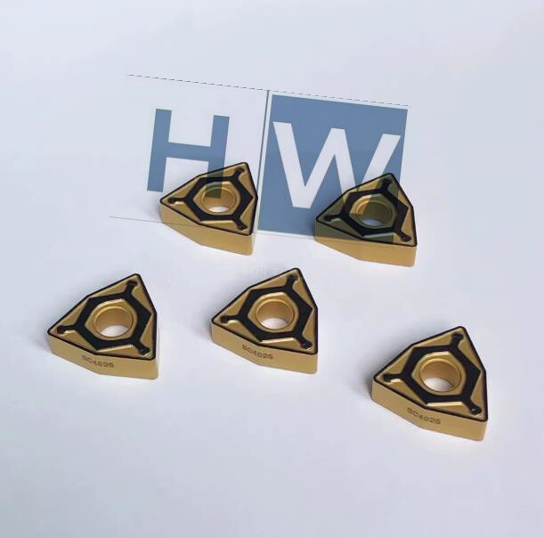 NEW Box/10Pcs WNMG080404-PG SC4025 Circular Peach Shaped CNC Blade