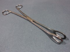 3 PC STAINLESS STEEL BODY PIERCING SPONGE FORCEP 9″ SERRATED WITHOUT LOCK