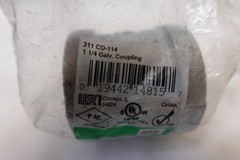 STZ Coupling 1-1/4″ Galvanized Malleable Iron 181897 / 311 / CO-114💧 (2-Pack)