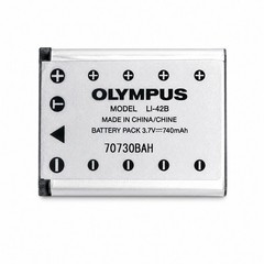 Olympus LI-42B Rechargeable Battery 3.7V 740mAh OEM Camera Battery Tested FE-280
