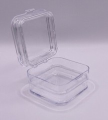 20 Pack, Denture False Teeth Membrane Case Container Hinged Display Box Jewelry