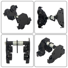 1100lb/0.5t I-Beam Trolley Alloy Steel Double Wheel I-Beam Flange Width 55-135mm