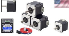 Nema 17 Bipolar Stepper Motor 3 Pack – 1.5A 42Ncm Torque for Precision Use