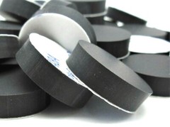 3/4″ Dia x 3/16″ Tall Peel & Stick Silicone Feet for Speakers, Amps & Racks