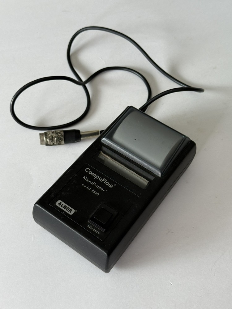 Alnor CompuFlow Thermal MicroPrinter Model 8520 Untested
