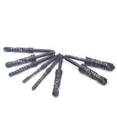 1Pc Dental Drills Implant Conical Drills Titanium Coated Black 2.0 mm – 5.2 mm