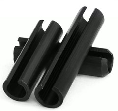 200pcs M.1.5~M16 65Mn Opening Spring Pins Carbon Steel Hollow Round Dowel Axle