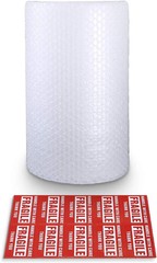 Pacific Mailer Bubble Cushioning Wrap Rolls, 3/16″ x 12″ x 15′ ft Total, Perfora
