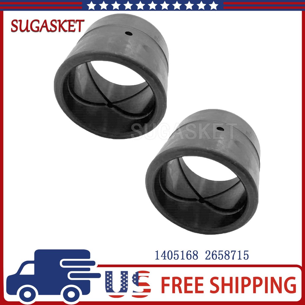 2 PCS 40 MM EXCAVATOR BUSHING HARDEN STEEL , ID 40mm x OD 50mm x L 40mm US
