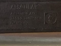 Aesculap JN440 Surgical Sterilization Case with Lid JK489 Germany