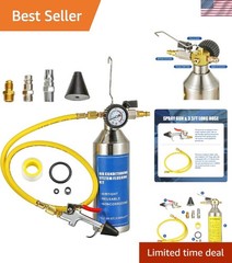 Heavy-Duty AC System Flush Kit with Safety Valve for Hassle-Free Maintenance
