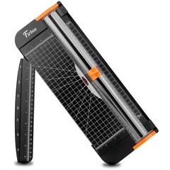 Firbon A4 Paper Cutter 12 Inch Titanium Trimmer Scrapbooking 1-black
