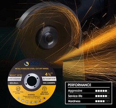 500 PC 4-1/2″ x .040″ x 7/8″ Cut off Wheels Stainless Steel Metal Cutting Discs